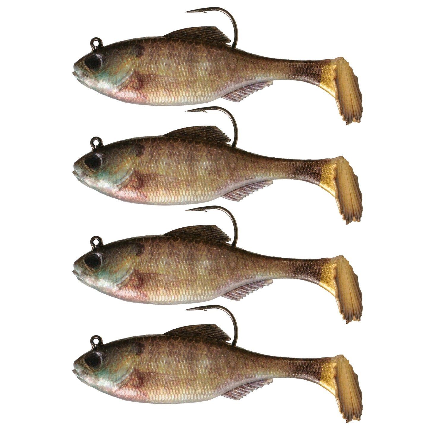 6th Sense – Masterclass Pre-Rigged Panorama Swimbait – Pre-Rigged Soft Plastic Swimbait with Hook & Weight – Multiple Realistic Swimming Action