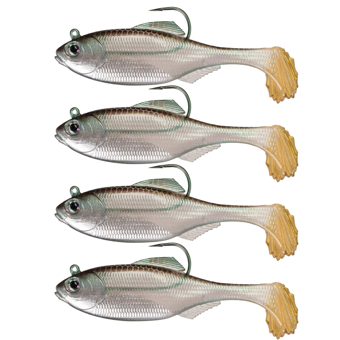 6th Sense – Masterclass Pre-Rigged Panorama Swimbait – Pre-Rigged Soft Plastic Swimbait with Hook & Weight – Multiple Realistic Swimming Action