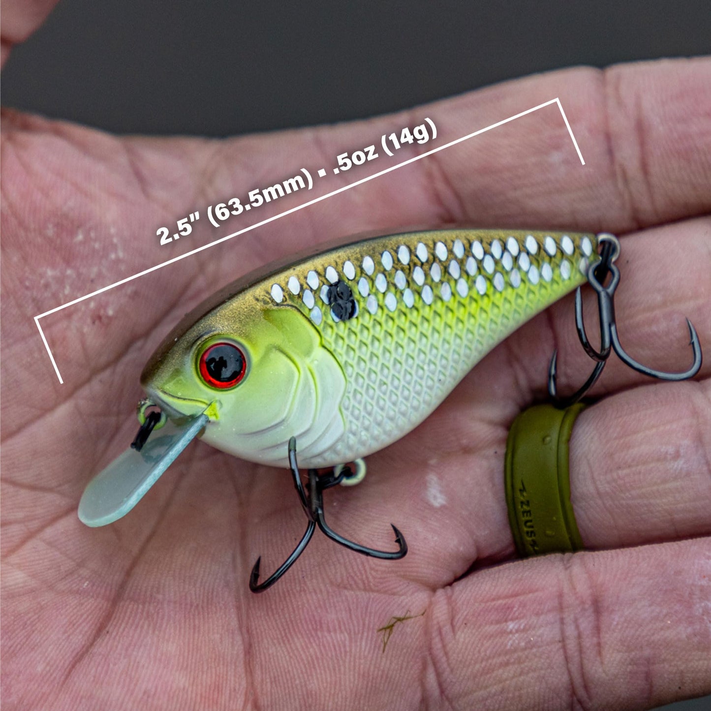 6th Sense Flat Finesse F4 Crankbait – Great Castability with Tight Wobble Action, Internal Weight Transfer for Long Distance Casting, and Circuit Board Bill