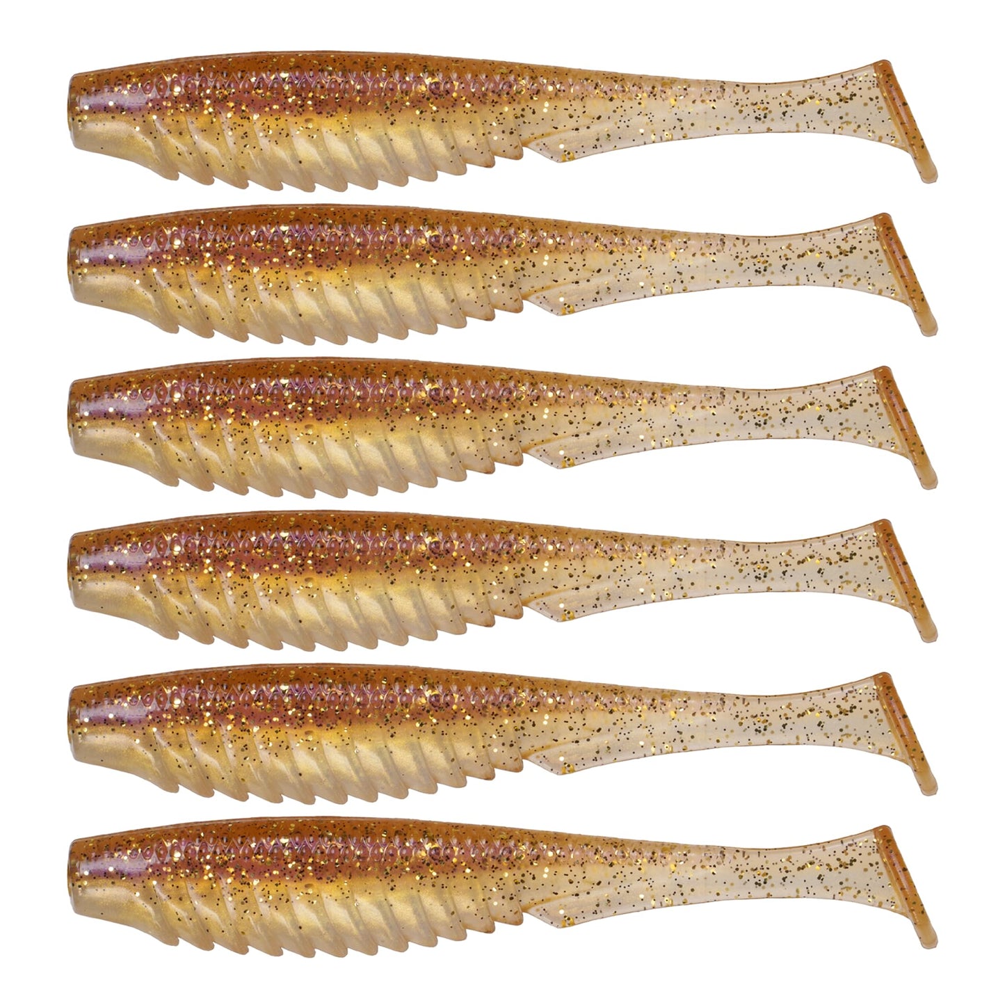 6th Sense – Party Paddle 4.3" – Saltwater Swimbait – Inshore Fishing – Redfish/Trout/Snook – Paddle Tail Soft Plastic