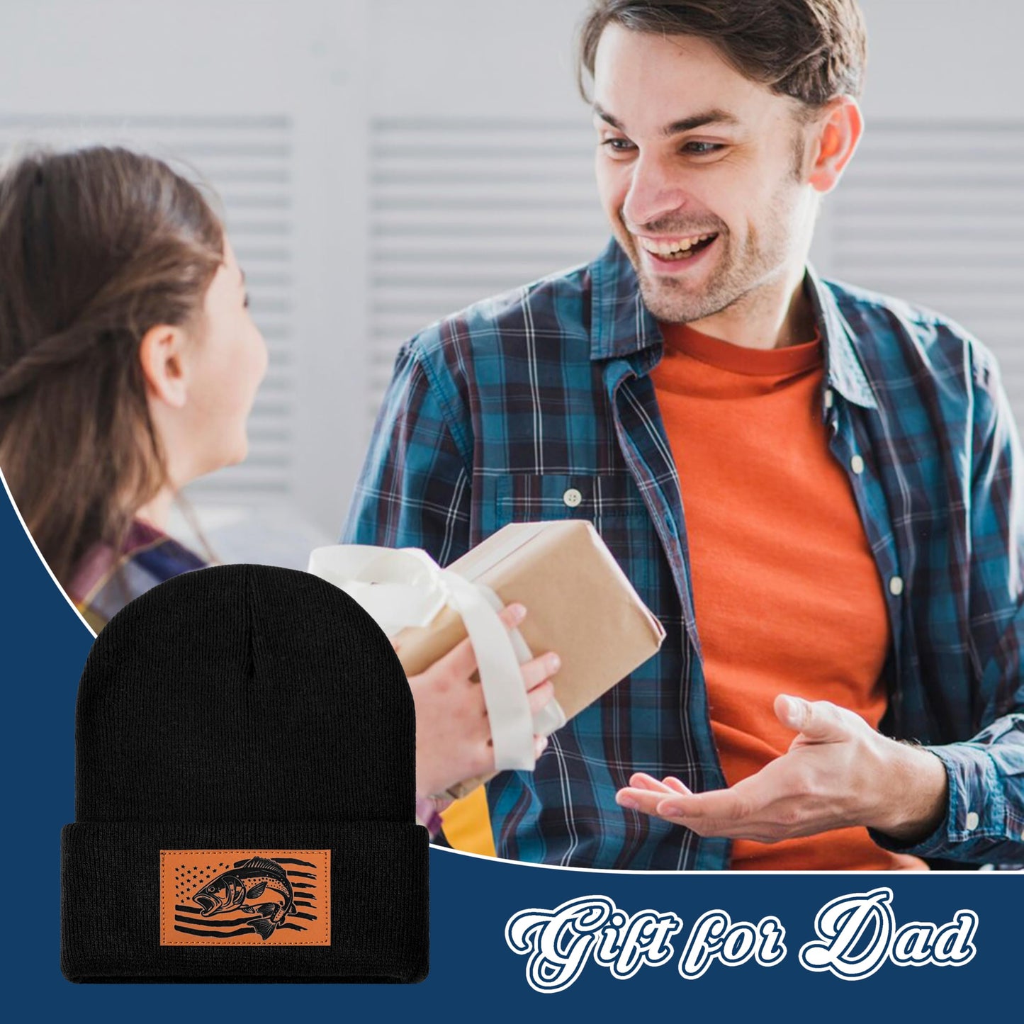 Fishing Hat for Men, Fishing Hat Gifts for Fisherman, Fathers Day Hat Gift for Men, Birthday Gift for Dad