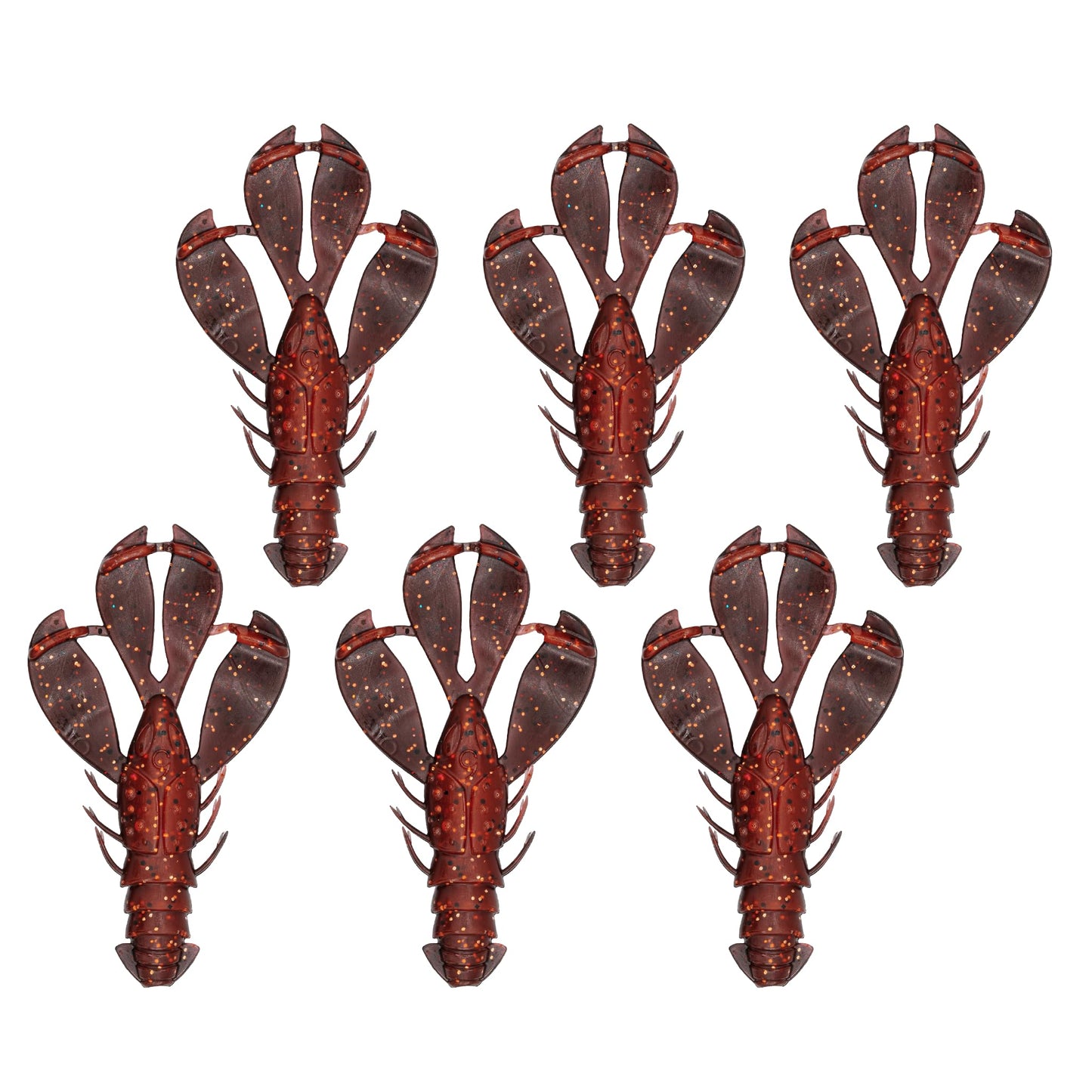 6th Sense – Congo Craw 3.8" – Creature Bait – Bass Fishing – Customizable Appendages (5 per Pack) Made in The USA