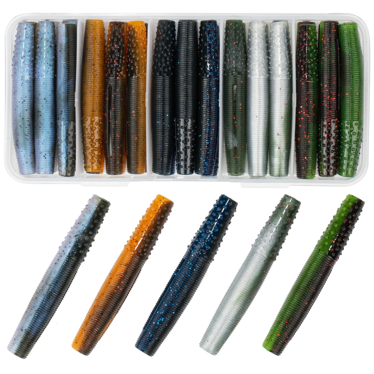 Finesse Ned Worms, TRD Baits Soft Plastic Fishing Lures
