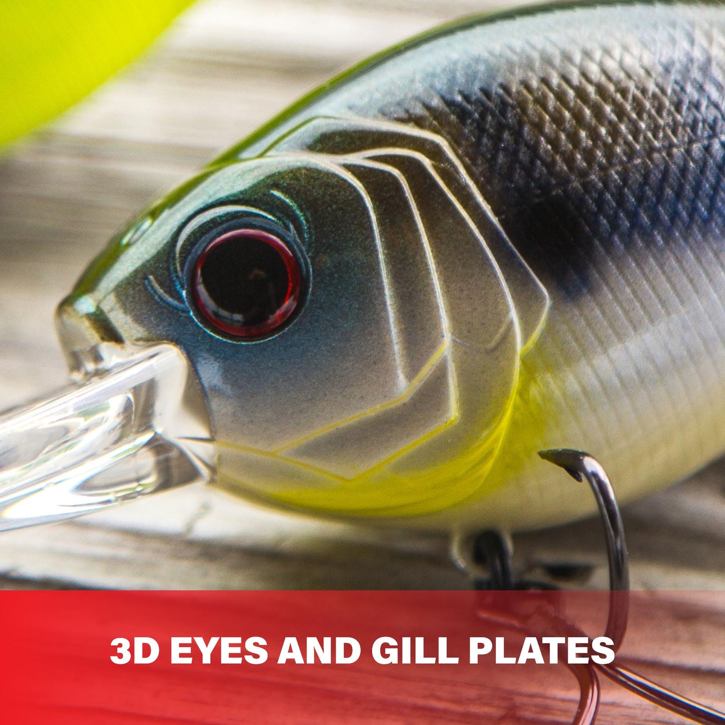 6th Sense – Cloud 9 Series Crankbait – Bass Fishing Lure with True Running Depths, Stabilized Action, Premium Paint, and Multiple Depth Models