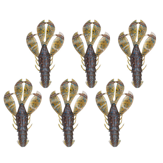 6th Sense – Congo Craw 3.8" – Creature Bait – Bass Fishing – Customizable Appendages (5 per Pack) Made in The USA