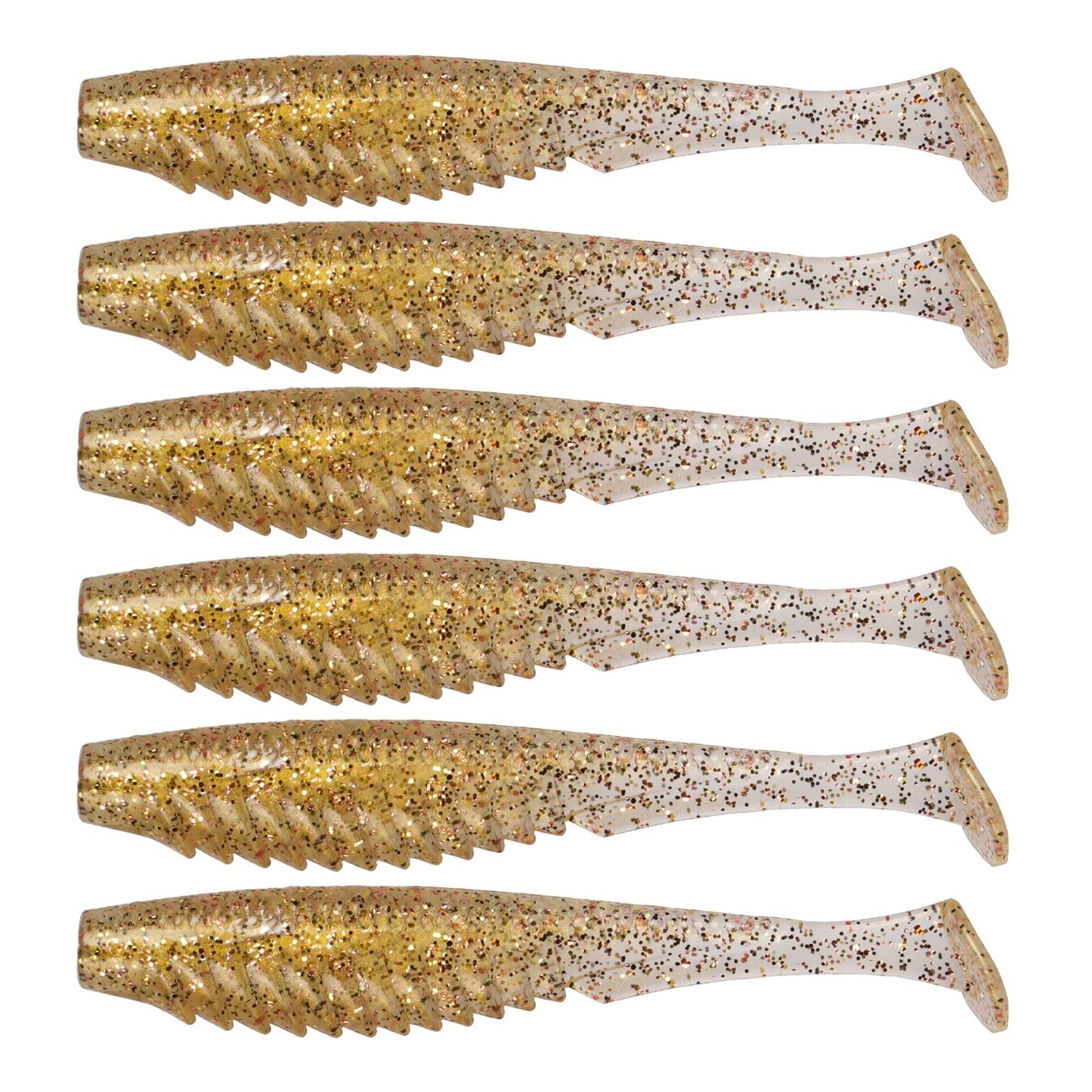 6th Sense – Party Paddle 4.3" – Saltwater Swimbait – Inshore Fishing – Redfish/Trout/Snook – Paddle Tail Soft Plastic