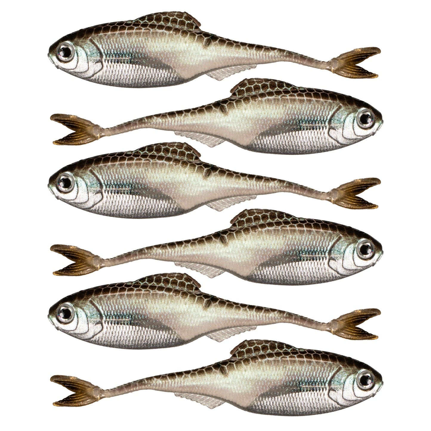 6th Sense – Masterclass Fiction – Shad Soft Plastic Swimbait – Realistic Baitfish Profile – Multiple Bass Fishing Lure