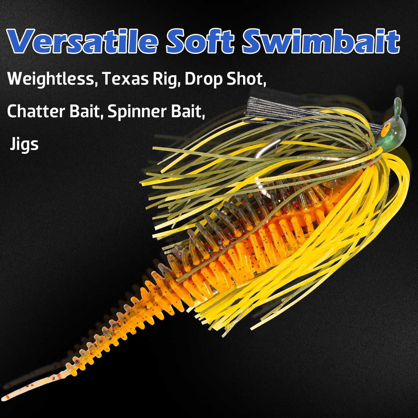 Finesse Ned Worms, TRD Baits Soft Plastic Fishing Lures