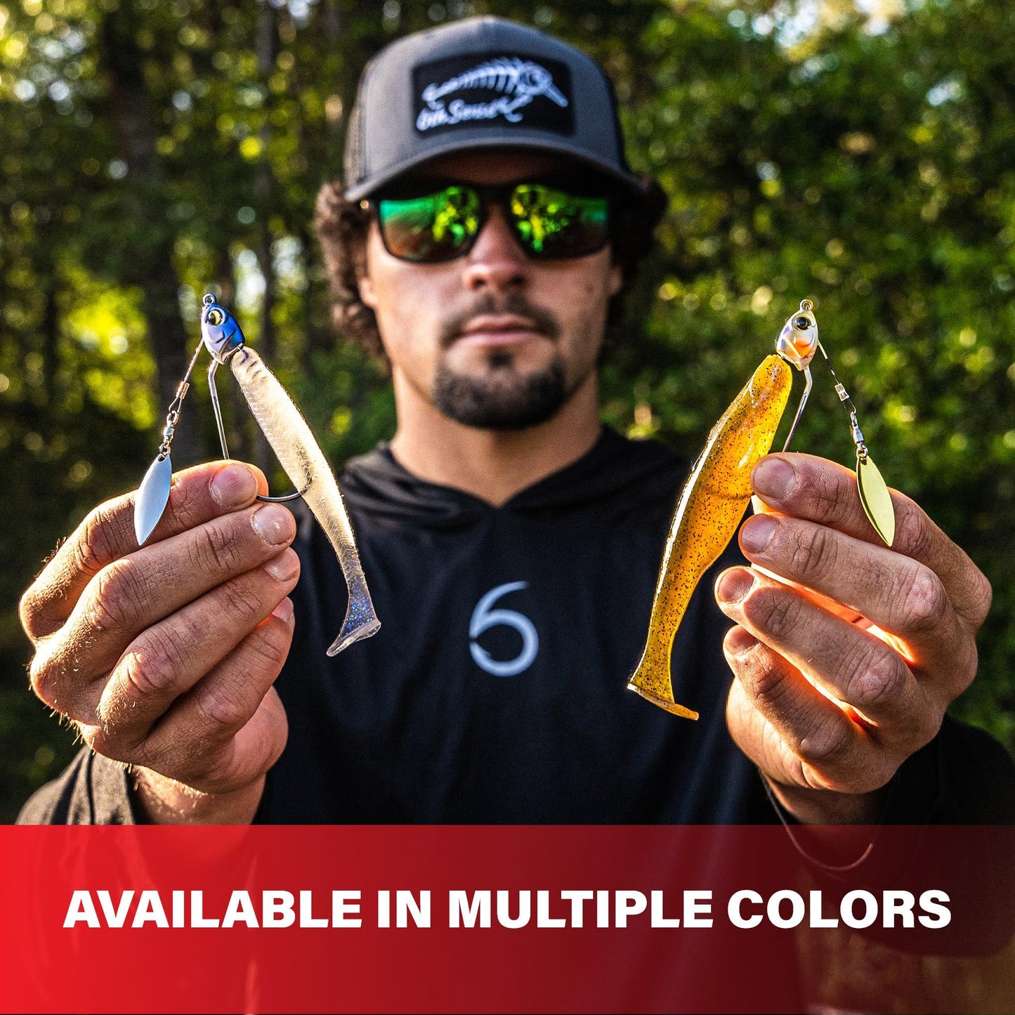 6th Sense – Whale Swimbait – Soft Paddle Tail Swimbait – Bass Fishing – Keel Belly Stabilizing Fins – Big Profile Tail Thump