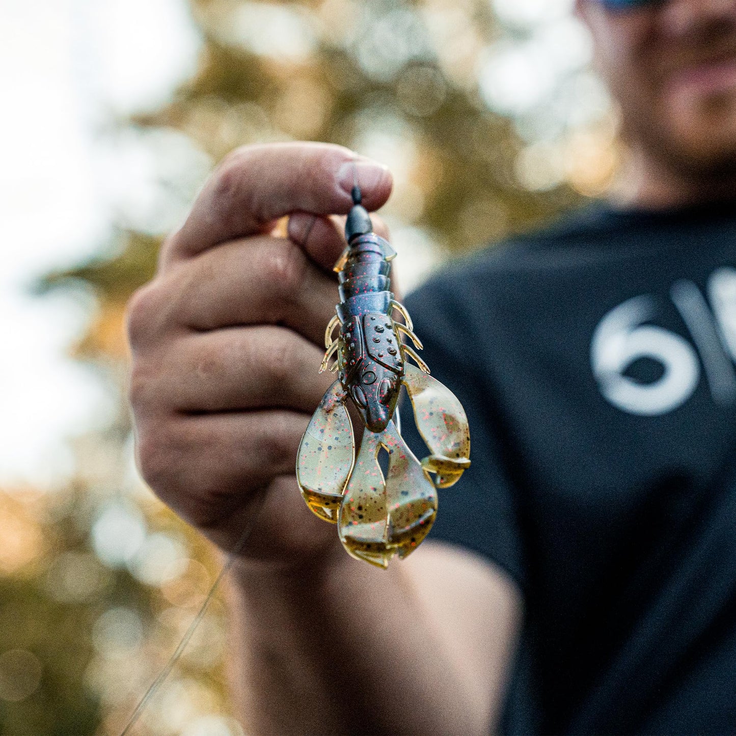 6th Sense – Congo Craw 3.8" – Creature Bait – Bass Fishing – Customizable Appendages (5 per Pack) Made in The USA