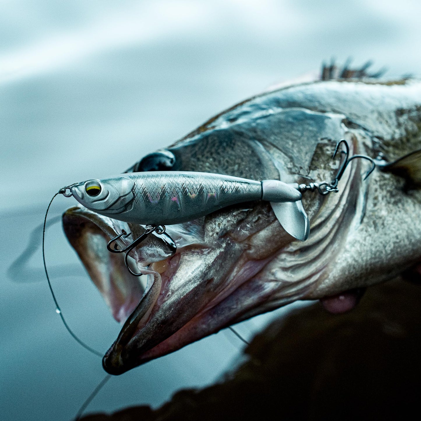 6th Sense – Scramble – Topwater Prop-Style Bait – Rotating Tail – Bass Fishing – Surface Sputter Action