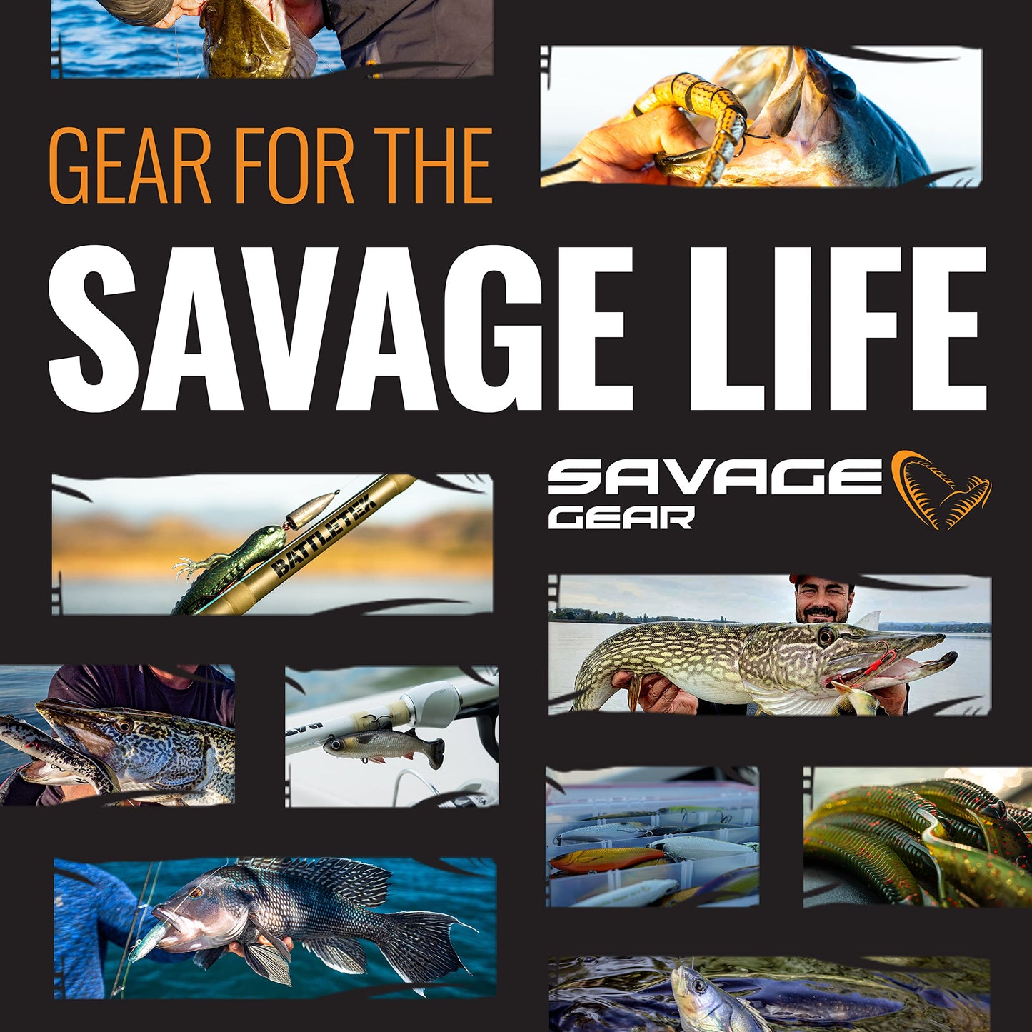 Savage Gear Pulse Tail Baitfish RTF Fishing Soft Bait