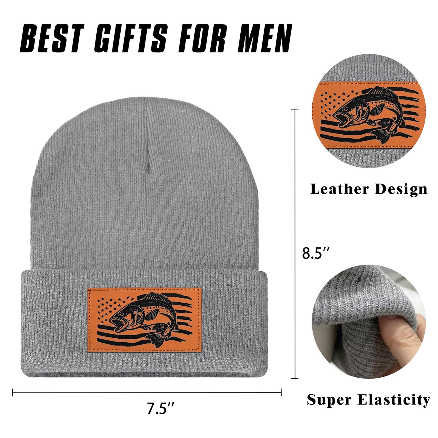 Fishing Hat for Men, Fishing Hat Gifts for Fisherman, Fathers Day Hat Gift for Men, Birthday Gift for Dad
