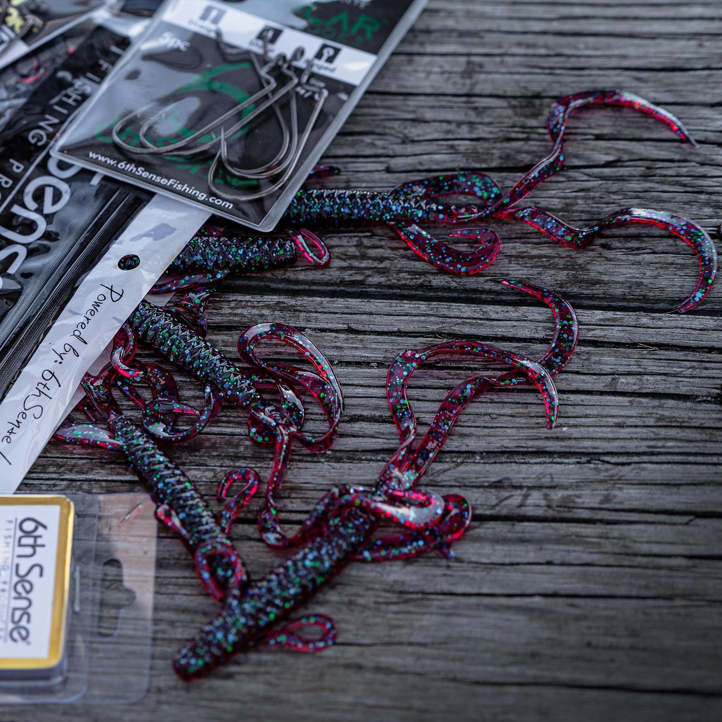6th Sense Hogwalla 5.8 Hybrid Soft Plastic – Bass Fishing Lure, Versatile for Texas Rig, Carolina Rig, Flipping – Made in The USA