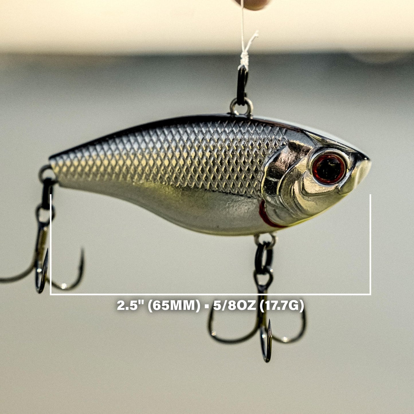 6th Sense Duke Lipless Crankbait – 55mm & 65mm Sizes – Tight Vibration, Loud Rattle for Bass Fishing – Finesse & Power Options
